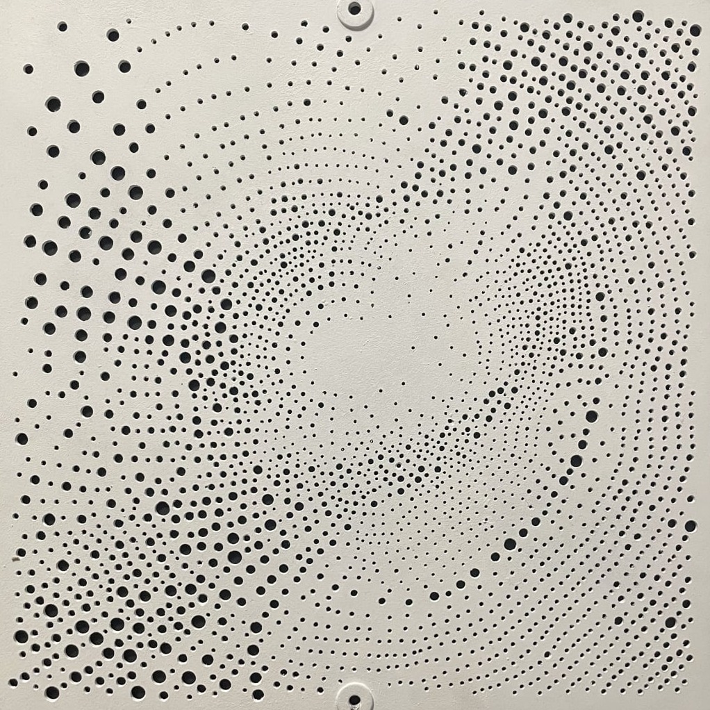 Gregor Harvie drill painting