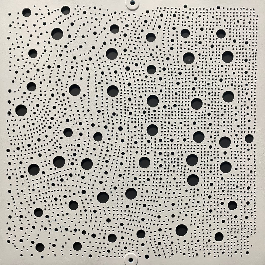 Gregor Harvie drill painting