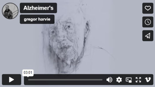 Alzheimer's video by Gregor Harvie