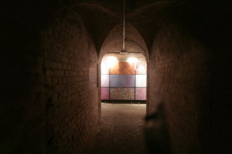 Installation by artist Gregor Harvie
