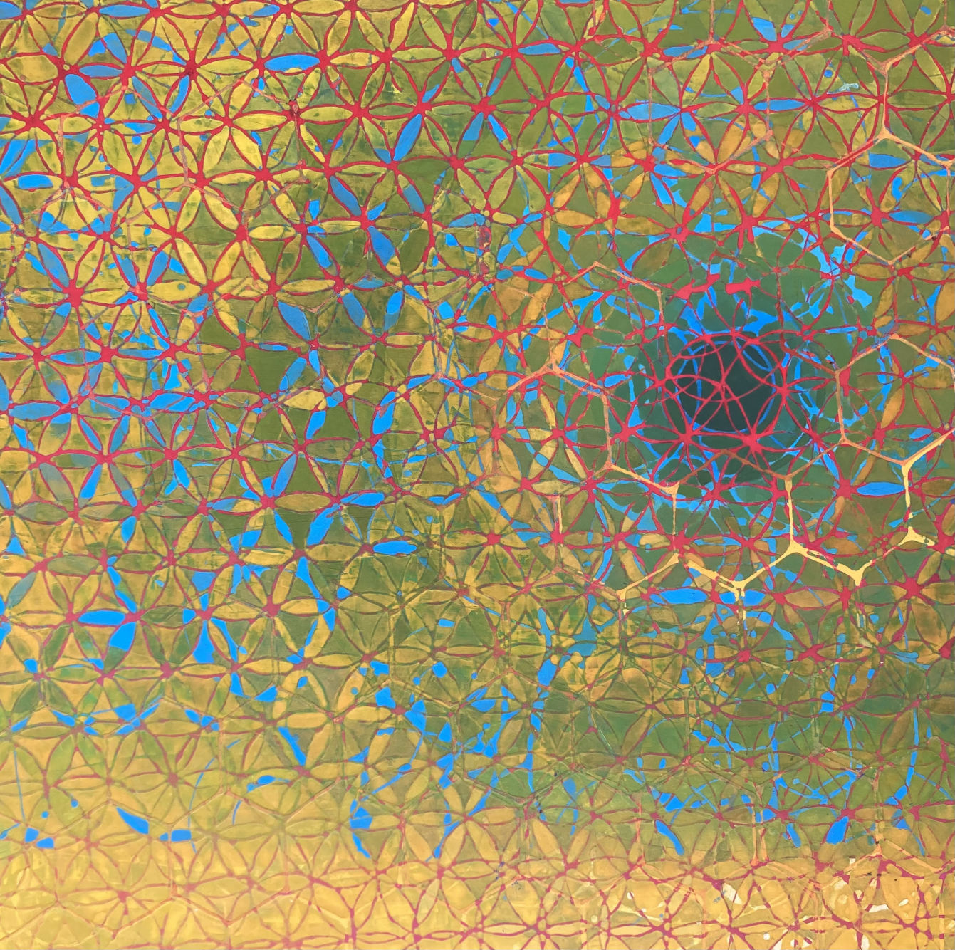 Physics painting 3667 by Gregor Harvie