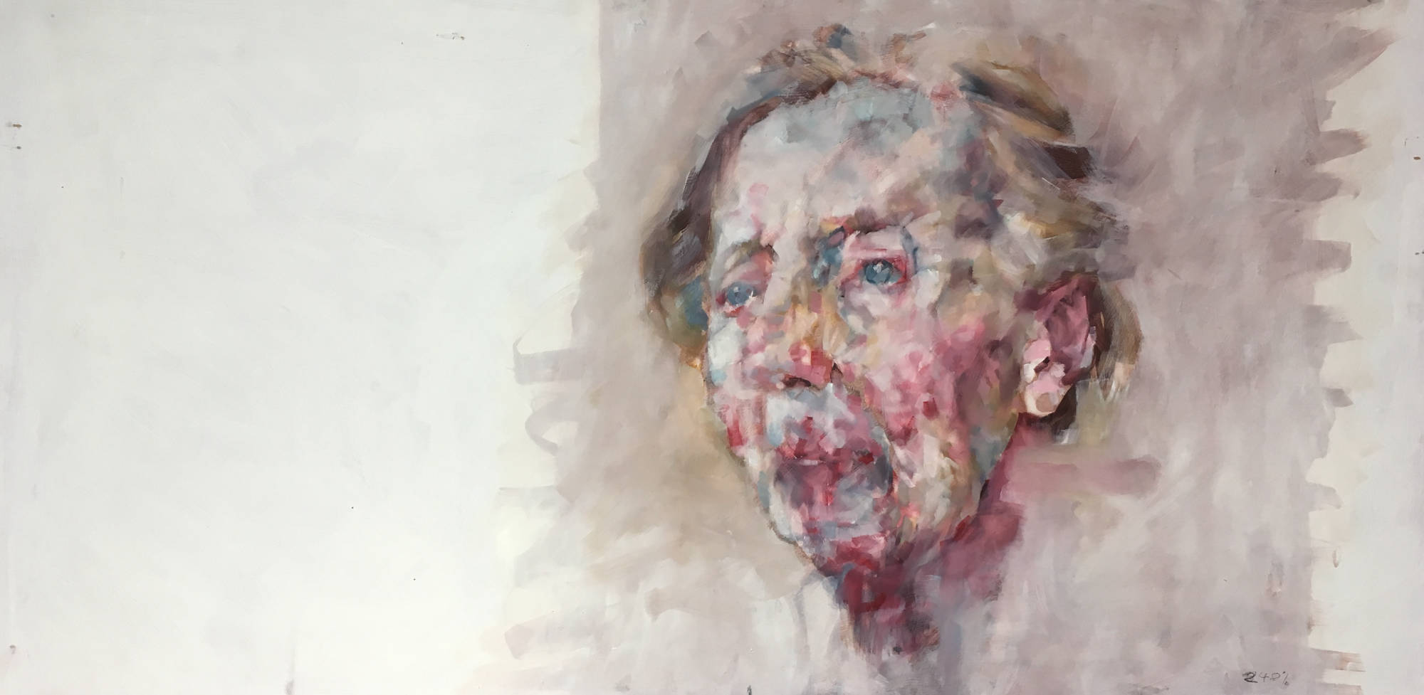 Alzheimer's painting by artist Gregor Harvie