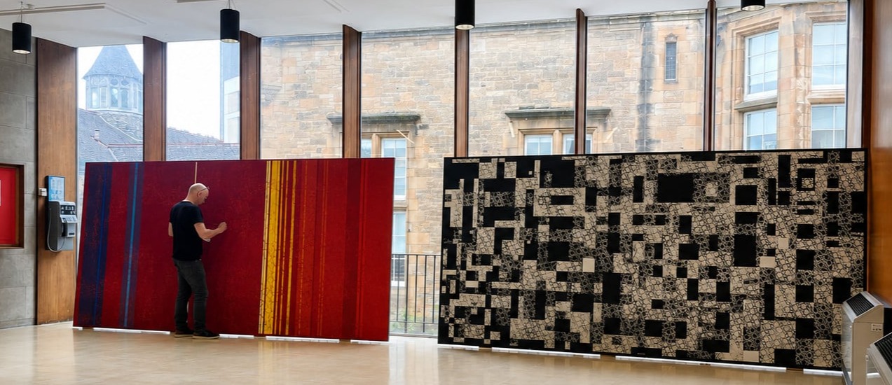Gregor Harvie in the Kelvin Building
