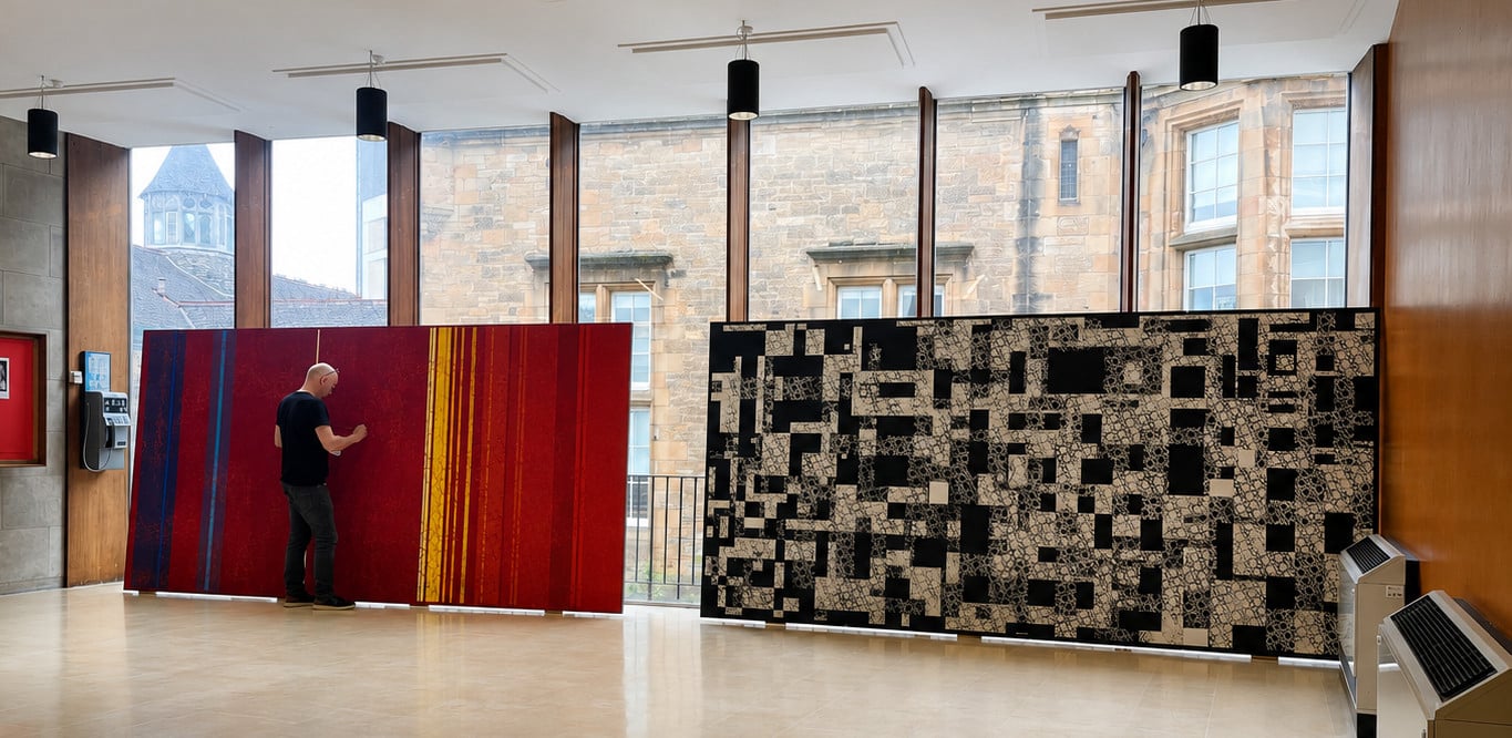 Gregor Harvie Kelvin installation
