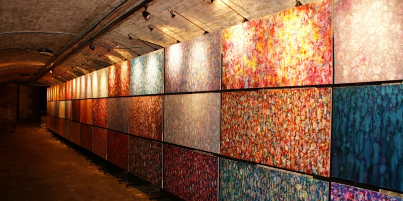 Installation by artist Gregor Harvie