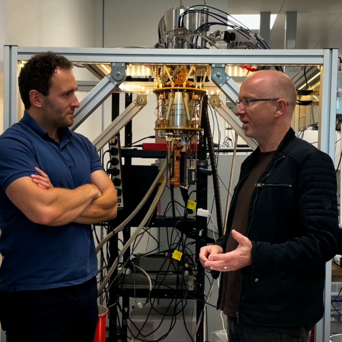 Superposition installation