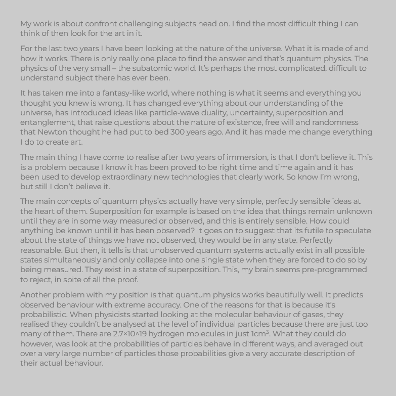 quantum essay